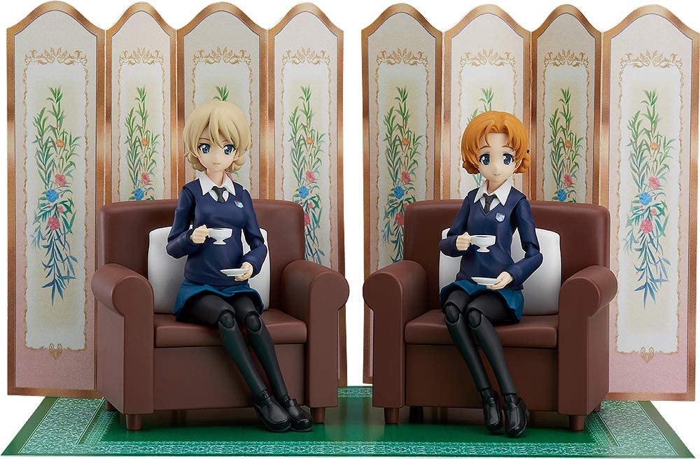 figma ガールズ&パンツァー 最終章 ダージリン&オレンジペコセット