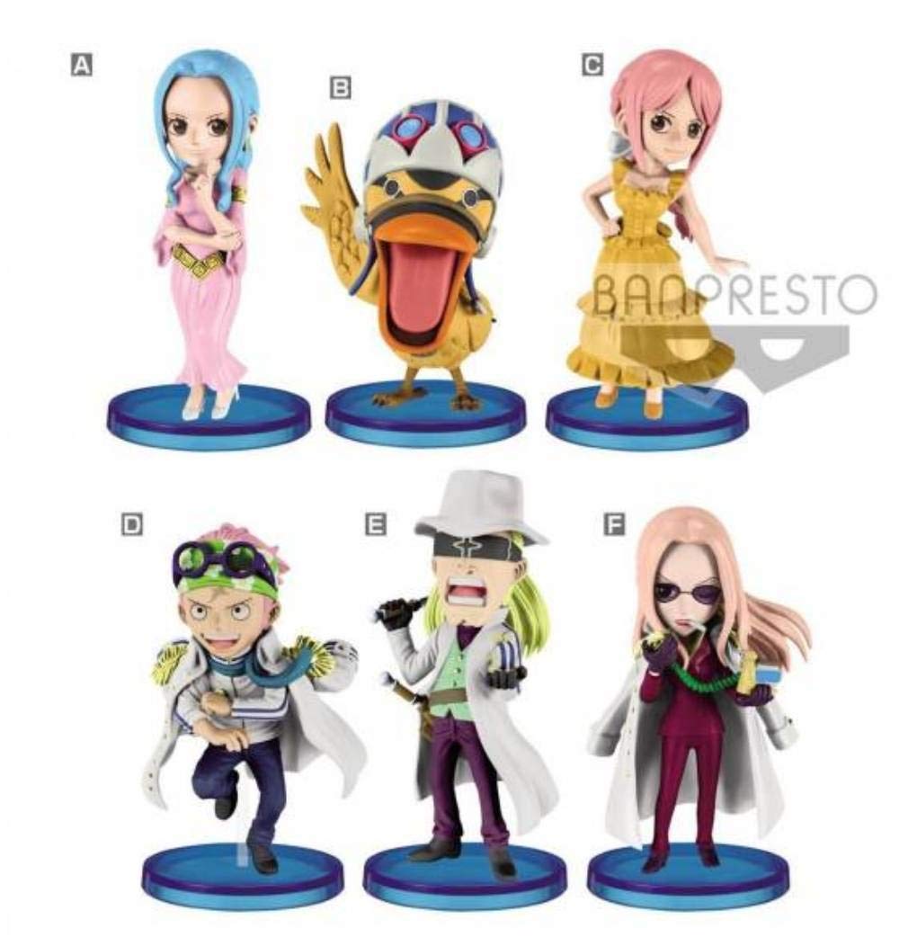 ONE PIECE ワールドコレクタブルフィギュア 世界会議1 全6種セット