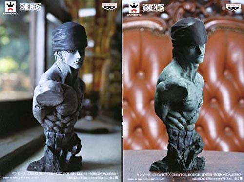 ONE PIECE CREATOR×CREATOR ROUGH EDGES ロロノア・ゾロ ノーマル&レアカラー 胸像