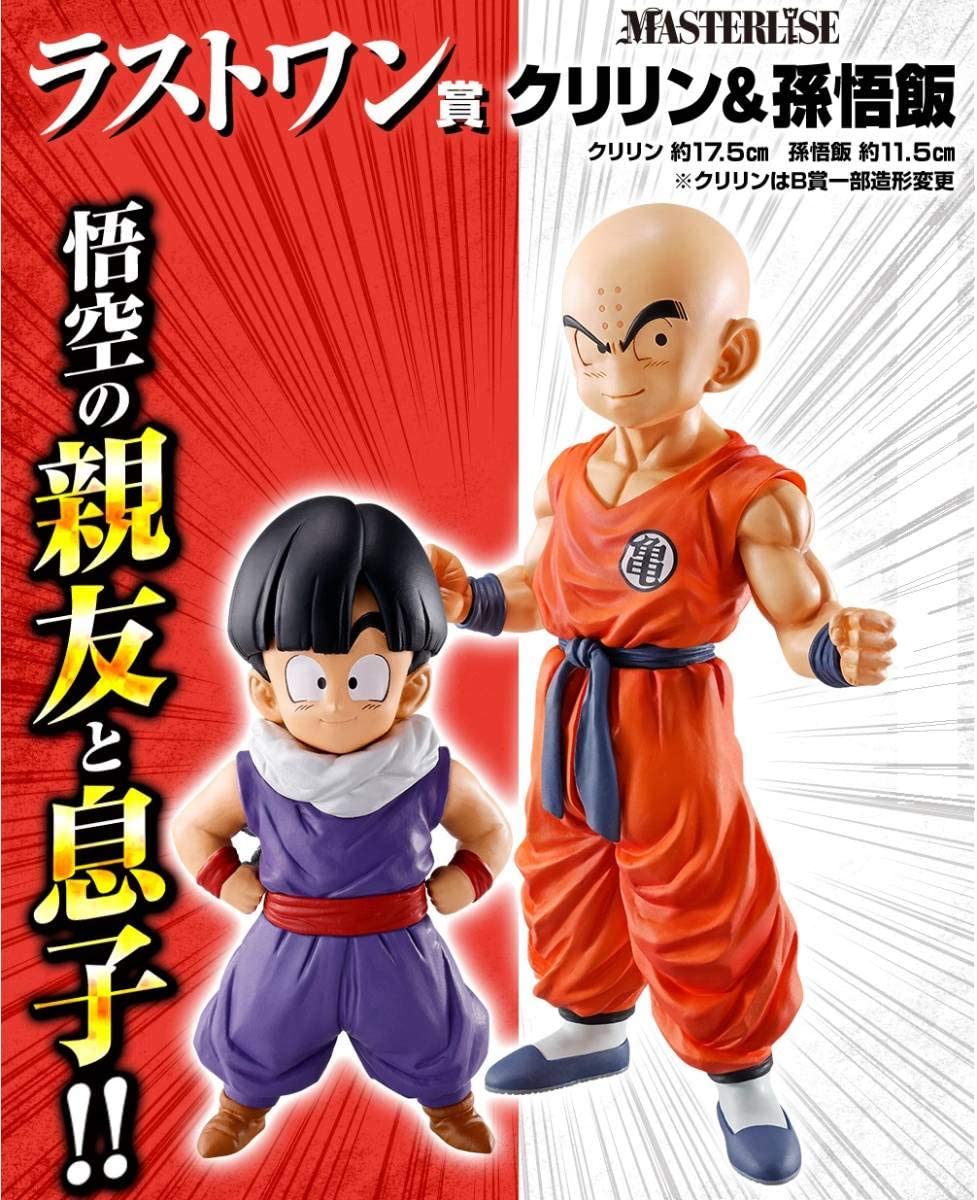 一番くじ ドラゴンボール STRONG CHAINS ラストワン賞 クリリン & 孫悟飯