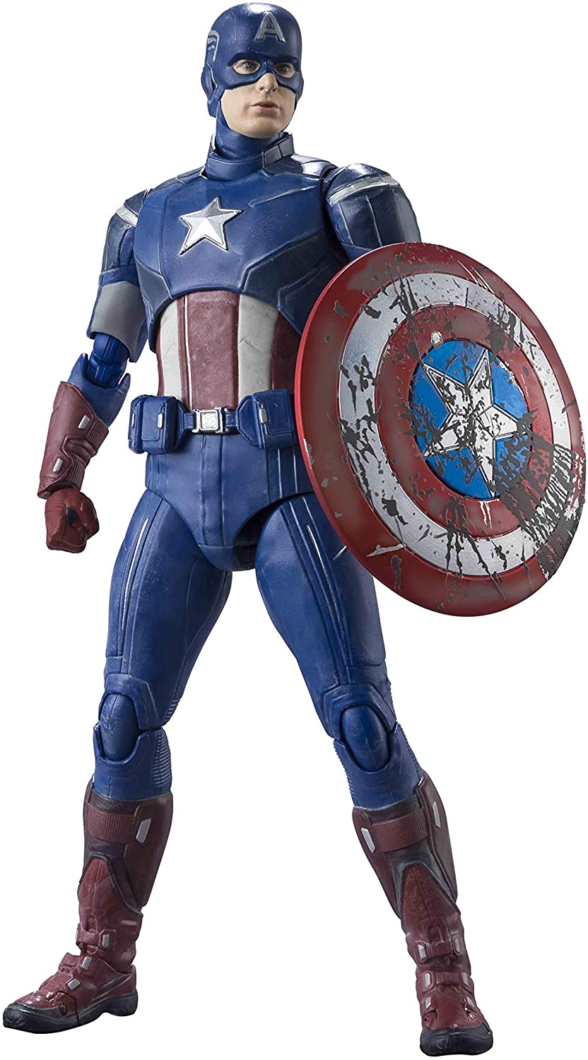 S.H.フィギュアーツ キャプテン・アメリカ -《BATTLE DAMAGE》 EDITION- (アベンジャーズ)