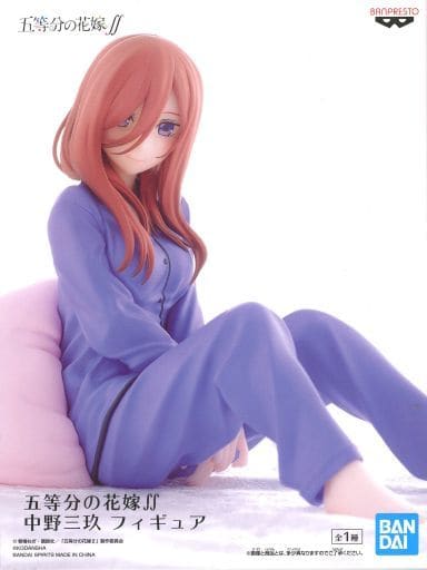 五等分の花嫁∫∫ 中野三玖 フィギュア パジャマver