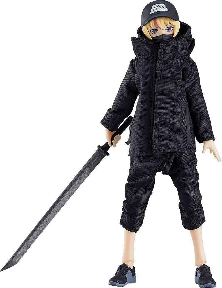 figma 女性body (ユウキ) with テックウェアコーデ