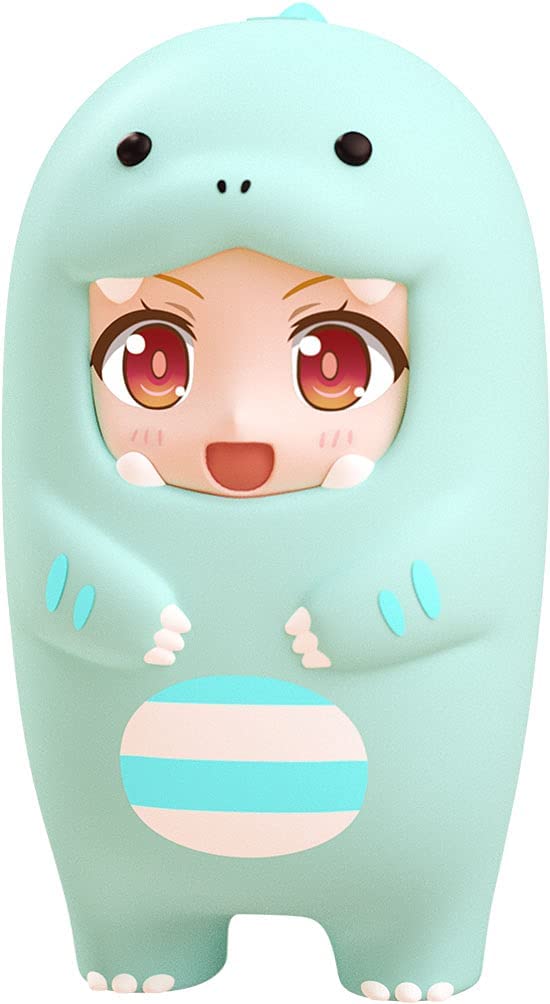 ねんどろいどもあ きぐるみフェイスパーツケース(みずいろきょうりゅう)