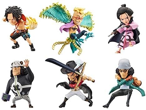 ONE PIECE ワールドコレクタブルフィギュア WT100記念 尾田栄一郎 描き下ろし 大海賊百景3 全6種セット
