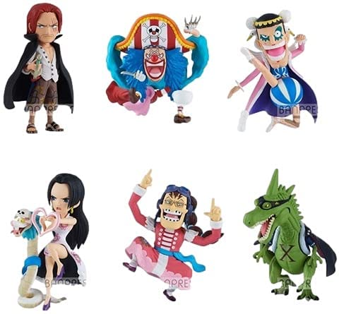 ONE PIECE ワールドコレクタブルフィギュア WT100記念 尾田栄一郎 描き下ろし 大海賊百景5 全6種セット