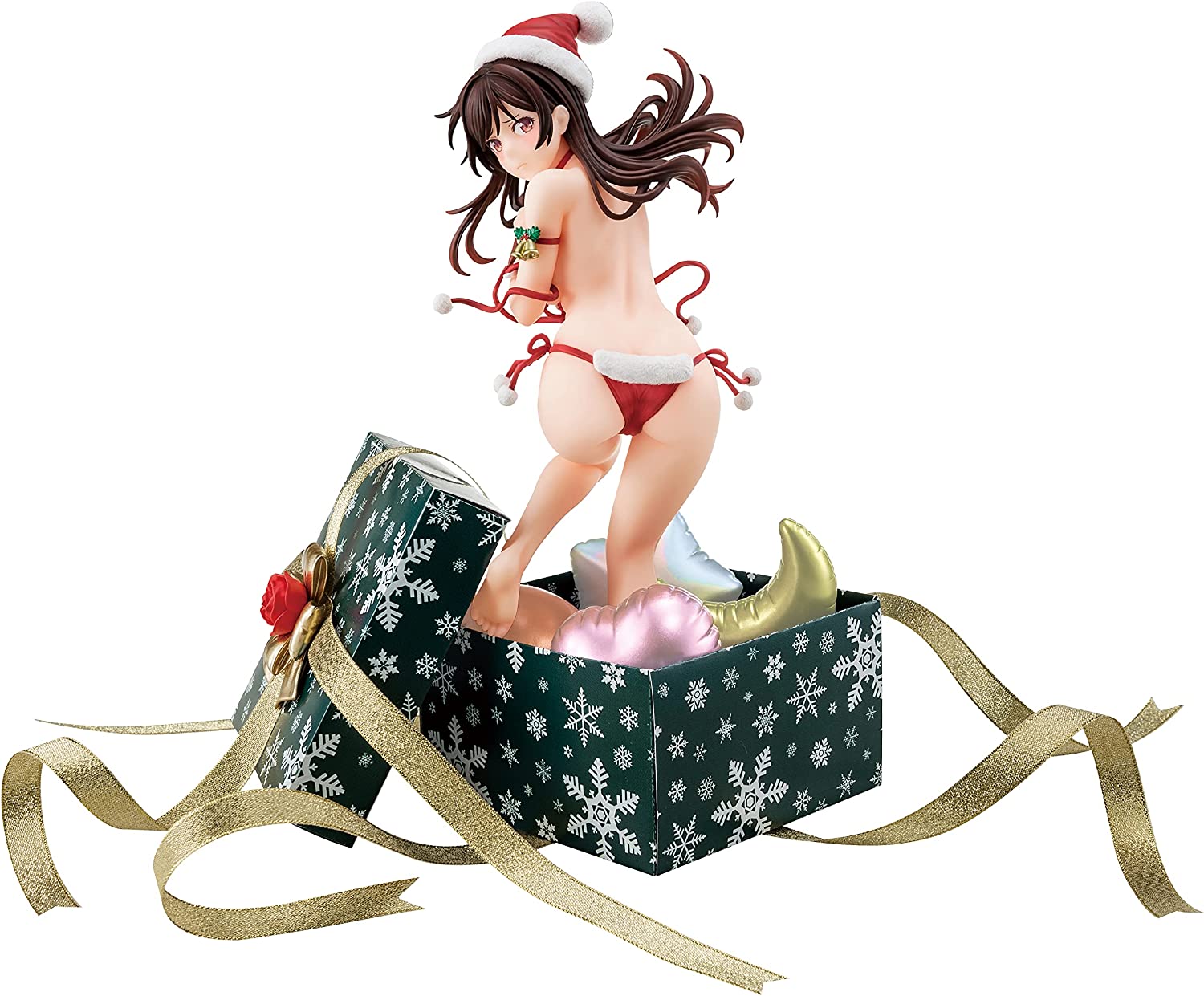 彼女、お借りします 水原千鶴 サンタビキニdeふわもこフィギュア