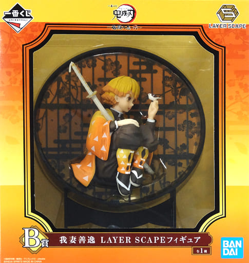 一番くじ 鬼滅の刃 ～鬼殺の志 弐～ B賞 我妻善逸 LAYER SCAPE