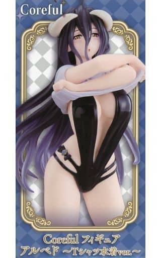 オーバーロードIV Coreful フィギュア アルベド Tシャツ水着ver.