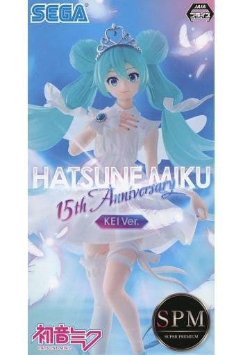 初音ミク スーパープレミアムフィギュア 15th Anniversary KEI ver