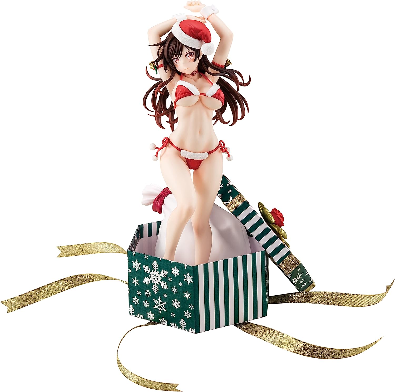 彼女、お借りします 水原千鶴 サンタビキニdeふわもこフィギュア 2nd Xmas