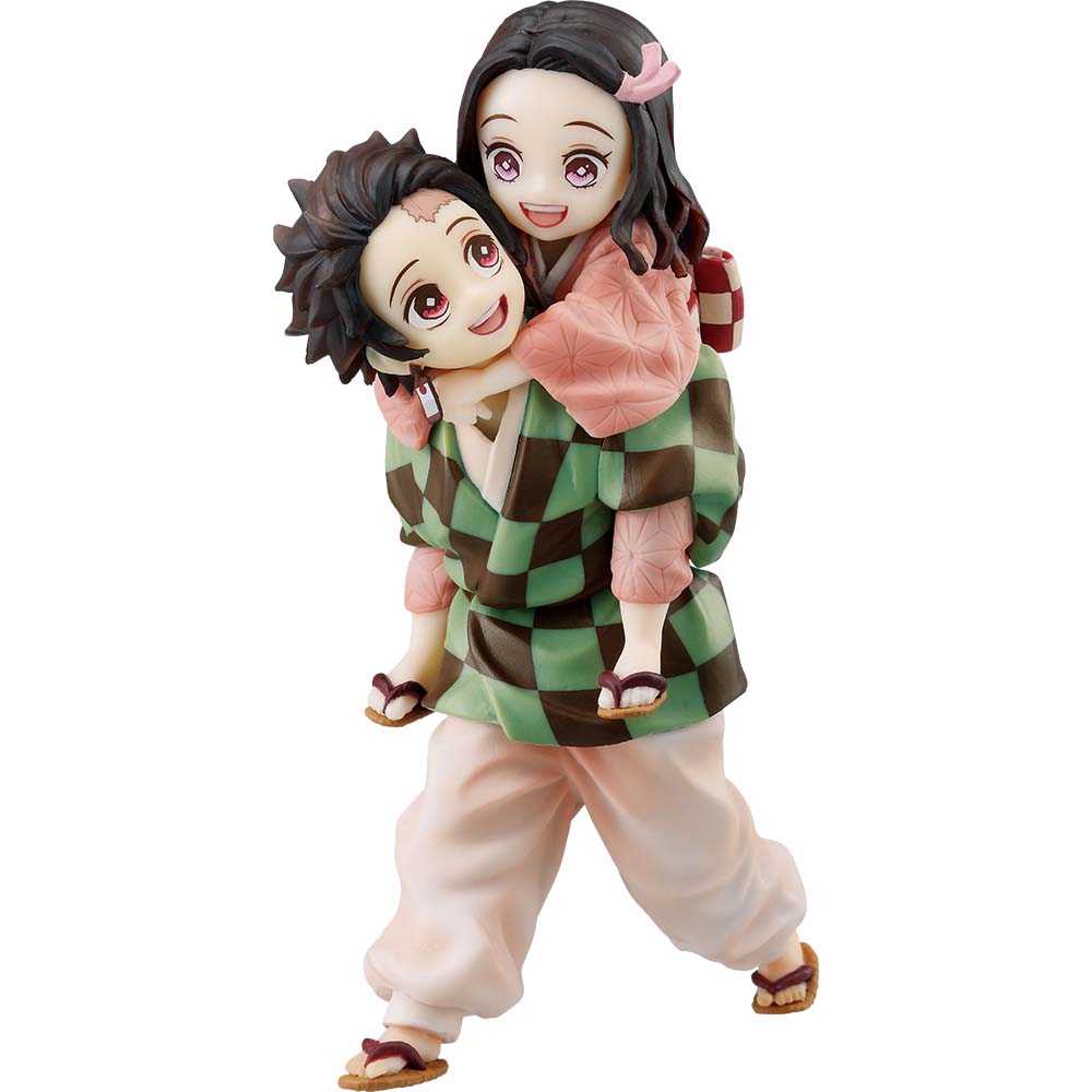 一番くじ 鬼滅の刃 ～ふめつのきずな～ラストワン賞 竈門炭治郎&禰豆子 フィギュア ラストワンver.