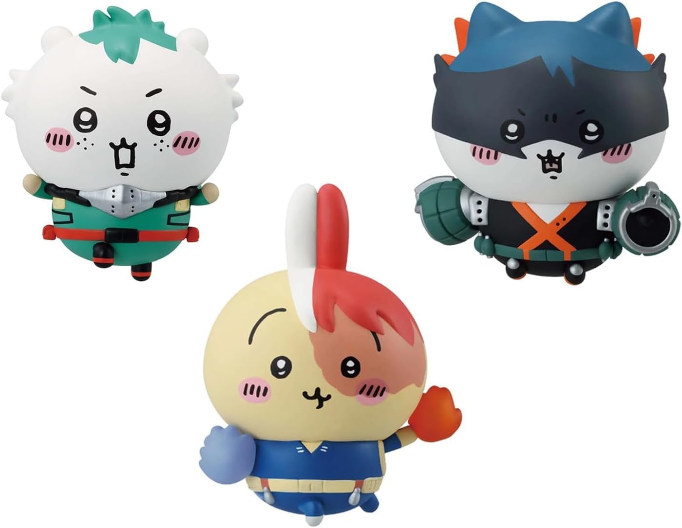 僕のヒーローアカデミア ちいかわ フィギュア 3種セット