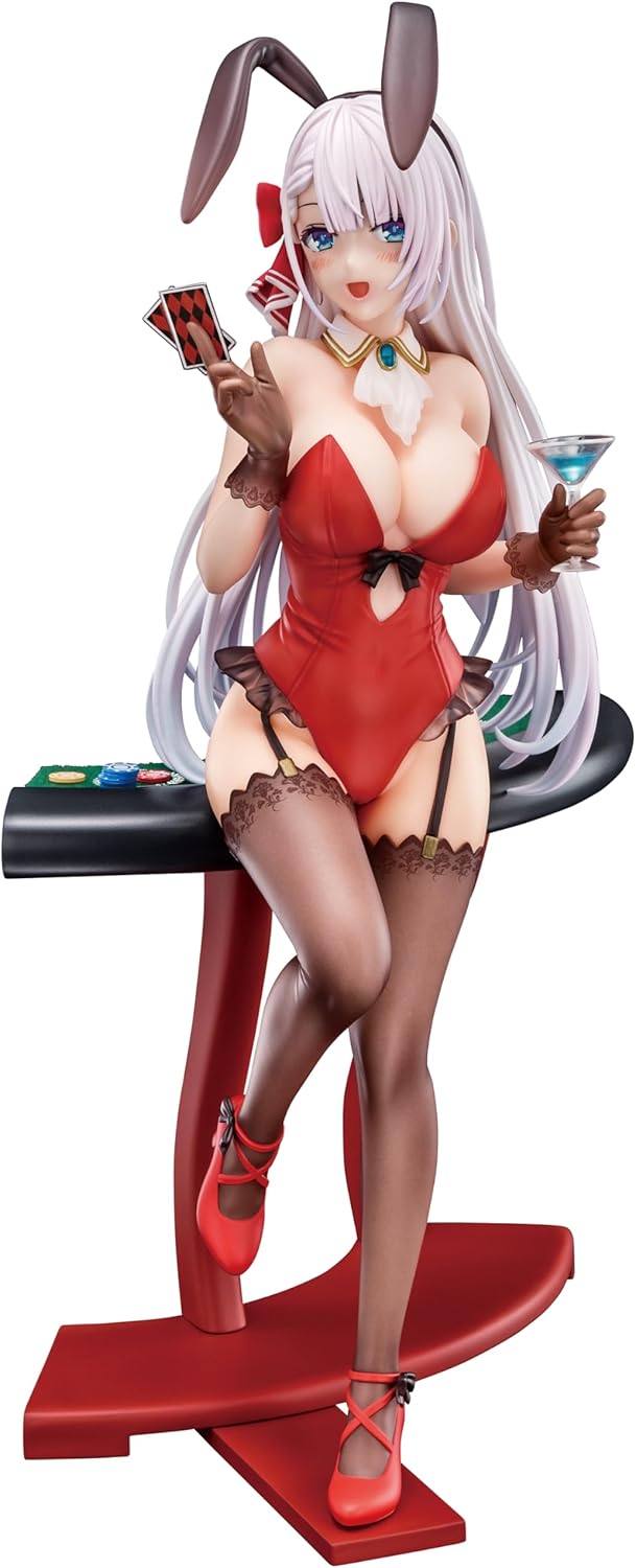 聖剣学院の魔剣使い リーセリア・レイ・クリスタリア 深紅のバニーフィギュアwithぺろりシステム
