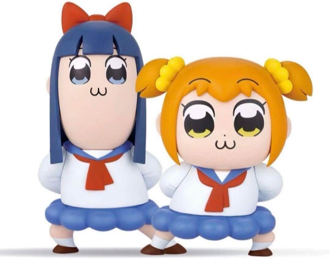 ポプテピピック SOFVIMATES ポプ子 ピピ美 フィギュア セット