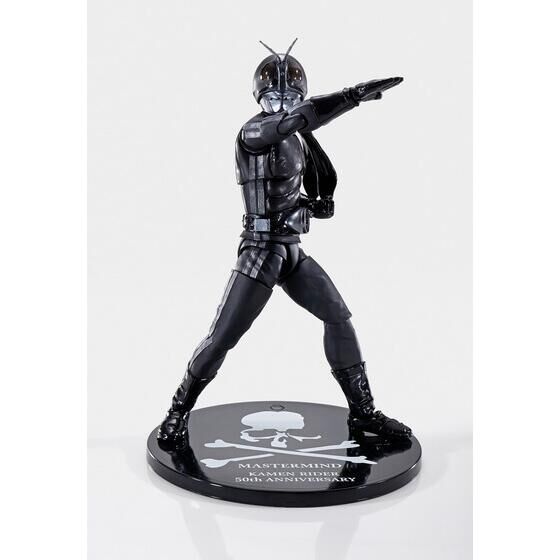 mastermind JAPAN x 仮面ライダー50周年記念コラボ S.H.Figuarts(真骨彫製法)仮面ライダー新1号 BLACK Ver.