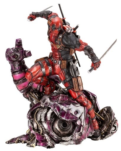 マーベル・ユニバース デッドプール 1/6 ファインアートスタチュー シグネチャーシリーズ Feat. Kucharek Brothers コールドキャスト製塗装済み完成品