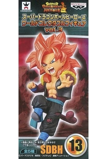 スーパードラゴンボールヒーローズ ワールドコレクタブルフィギュアvol.3 ゴジータ：ゼノ 超サイヤ人4