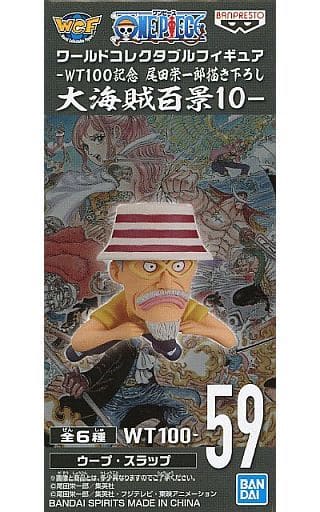 ワンピース ワールドコレクタブルフィギュア-WT100記念 尾田栄一郎描き下ろし 大海賊百景10- ウープ・スラップ