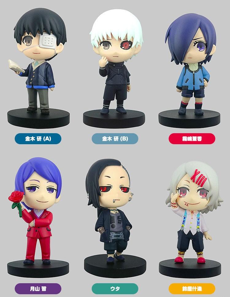 「東京喰種」ミニフィギュア コレクション (6個セット)