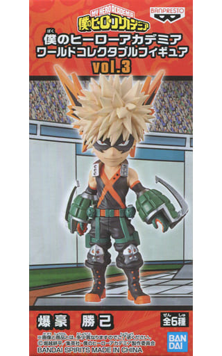 僕のヒーローアカデミア ワールドコレクタブルフィギュアvol.3 爆豪勝己
