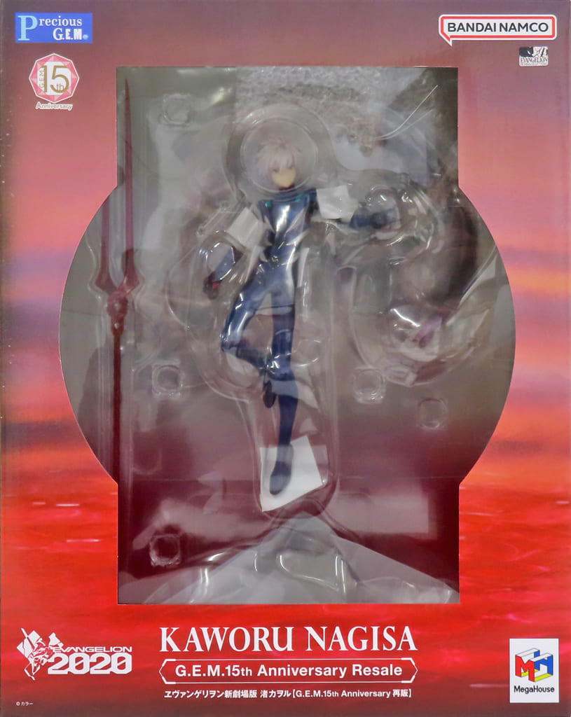 Precious G.E.M.シリーズ ヱヴァンゲリヲン新劇場版 渚カヲル 15th Anniversary 再販 メガトレショップ&オンラインショップ限定