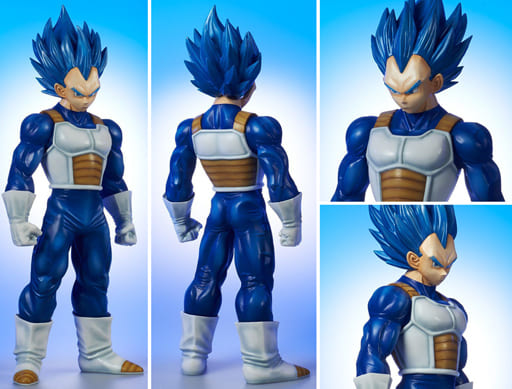 ドラゴンボール超 ギガンティックシリーズ ベジータ スーパーサイヤ人ゴッドスーパーサイヤ人 進化 プレミアムバンダイ限定