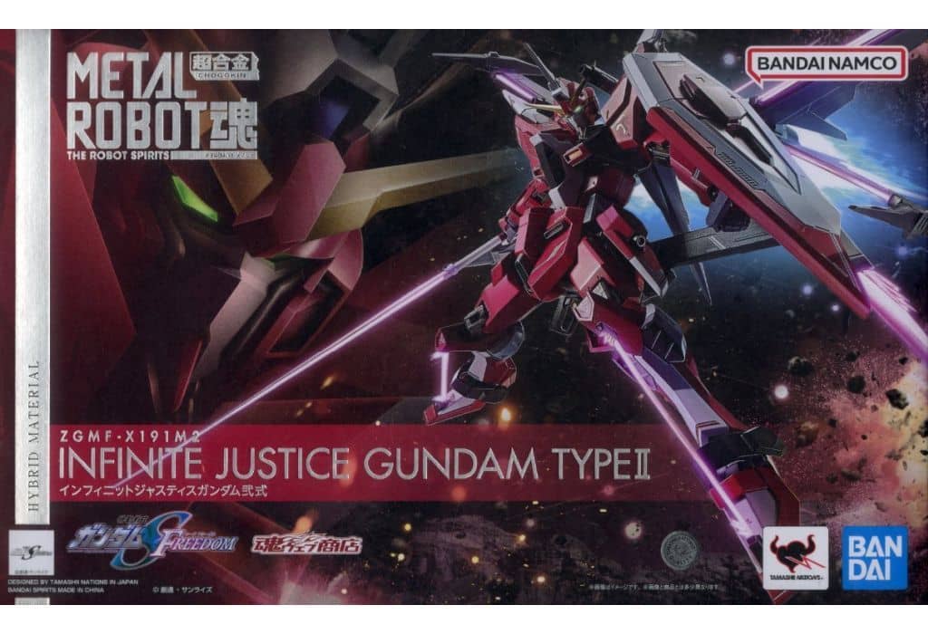 METAL ROBOT魂 〈SIDE MS〉 機動戦士ガンダムSEED FREEDOM インフィニットジャスティスガンダム弐式 (魂ウェブ商店限定)