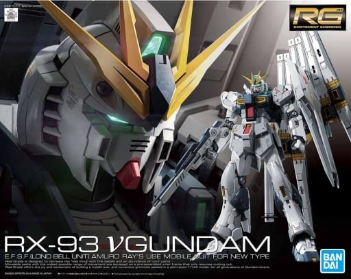 RG 1/144 νガンダム プラモデル 『機動戦士ガンダム 逆襲のシャア』