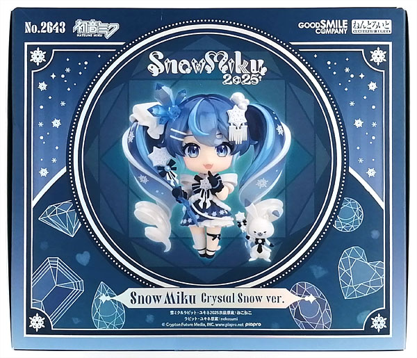 ねんどろいど キャラクター・ボーカル・シリーズ01 初音ミク 雪ミク Crystal Snow Ver. (SNOW MIKU 2025、ワンダーフェスティバル2025[冬]等限定)