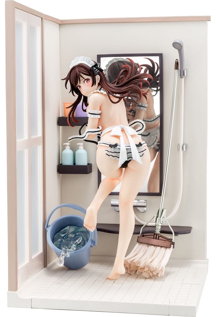彼女、お借りします 水原千鶴 メイドビキニdeおそうじフィギュア