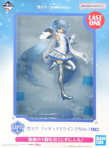 一番くじ 雪ミク ～SNOW MIKU～ ラストワン賞 フィギュア 雪ミク ウインクVer.