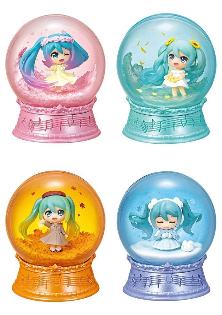 初音ミクシリーズ Scenery Dome -奏でる季節の物語- 4個入りBOX
