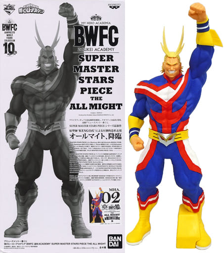 アミューズメント一番くじ 僕のヒーローアカデミア BWFC 造形Academy SUPER MASTER STARS PIECE THE ALL MIGHT THE ANIME賞 オールマイト(B/アニメーション彩色)