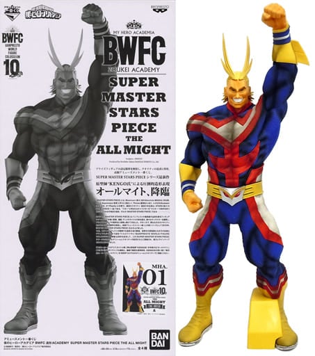 アミューズメント一番くじ 僕のヒーローアカデミア BWFC 造形Academy SUPER MASTER STARS PIECE THE ALL MIGHT THE BRUSH賞 オールマイト(A/ブラシ彩色)