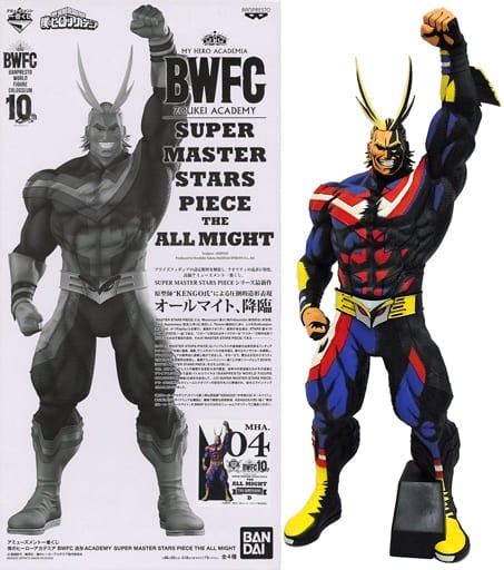 アミューズメント一番くじ 僕のヒーローアカデミア BWFC 造形Academy SUPER MASTER STARS PIECE THE ALL MIGHT TWO DIMENSIONS賞 オールマイト(D/二次元彩色)