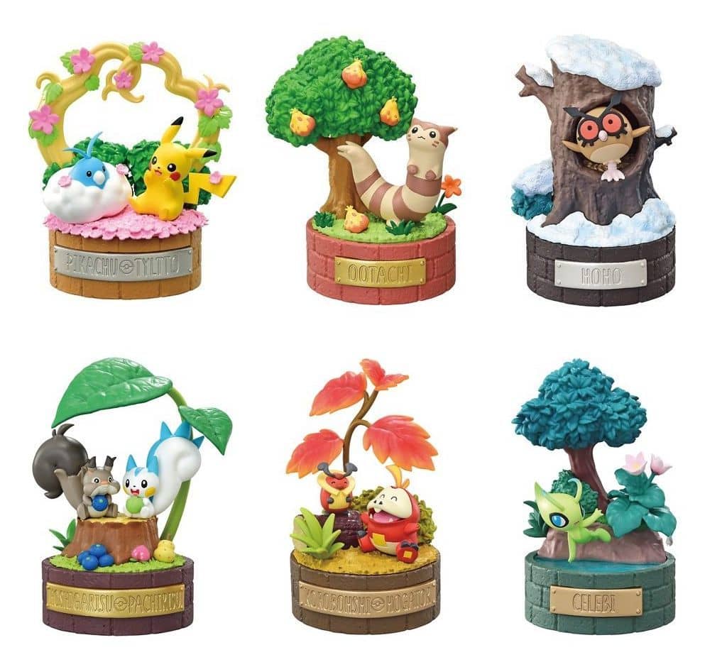 ポケットモンスター 森の小さなおはなしシリーズ Peaceful Moments！ 6個入りBOX