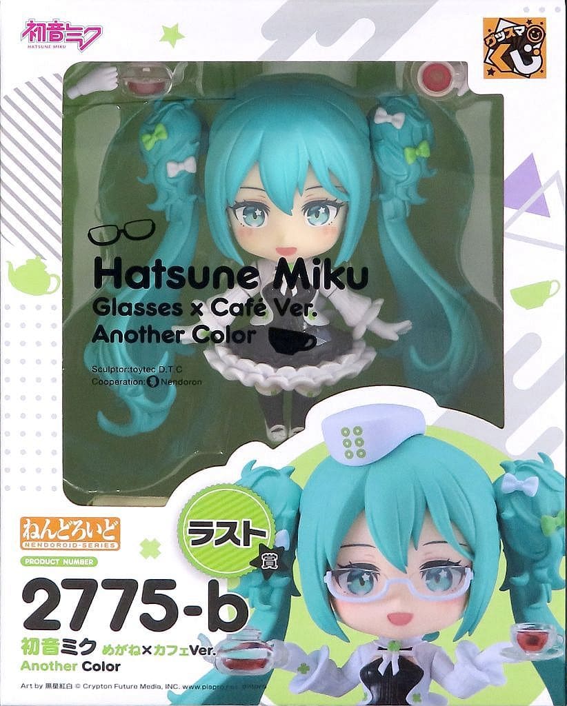 グッスマくじ 初音ミク 2025 Autumn ラスト賞 ねんどろいど 初音ミク めがね×カフェVer. Another Color