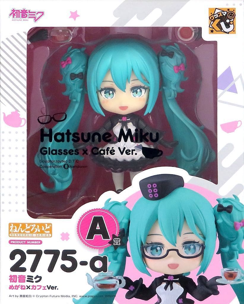 グッスマくじ 初音ミク 2025 Autumn A賞 ねんどろいど 初音ミク めがね×カフェVer.