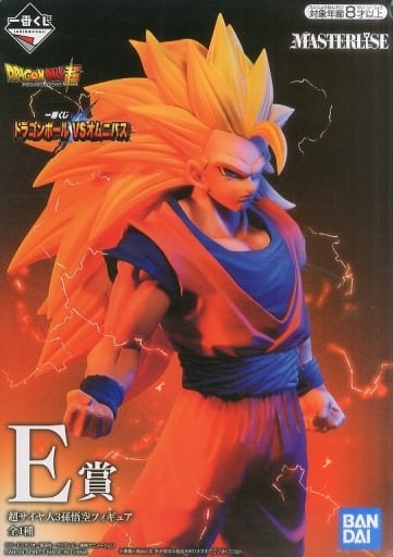 一番くじ ドラゴンボール VSオムニバス 超サイヤ人3孫悟空 MASTERLISE E賞 フィギュア