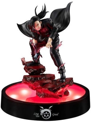 Precious G.E.M.シリーズ 鋼の錬金術師 FULLMETAL ALCHEMIST グリード(リン・ヤオ) [光る台座付き]