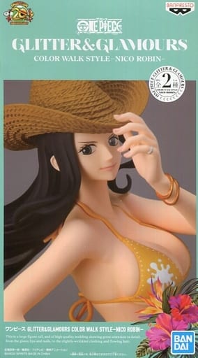 ワンピース GLITTER&GLAMOURS COLOR WALK STYLE -NICO ROBIN- ロビン(黄)